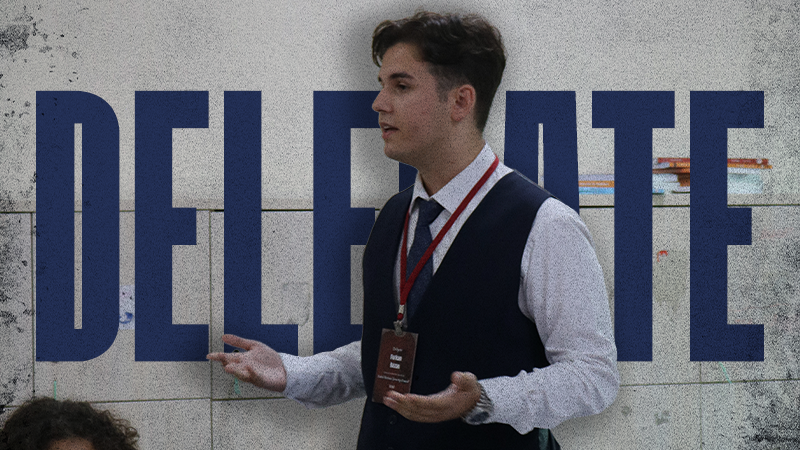 BILSEMMUN Delegate - Student speaking at committee session